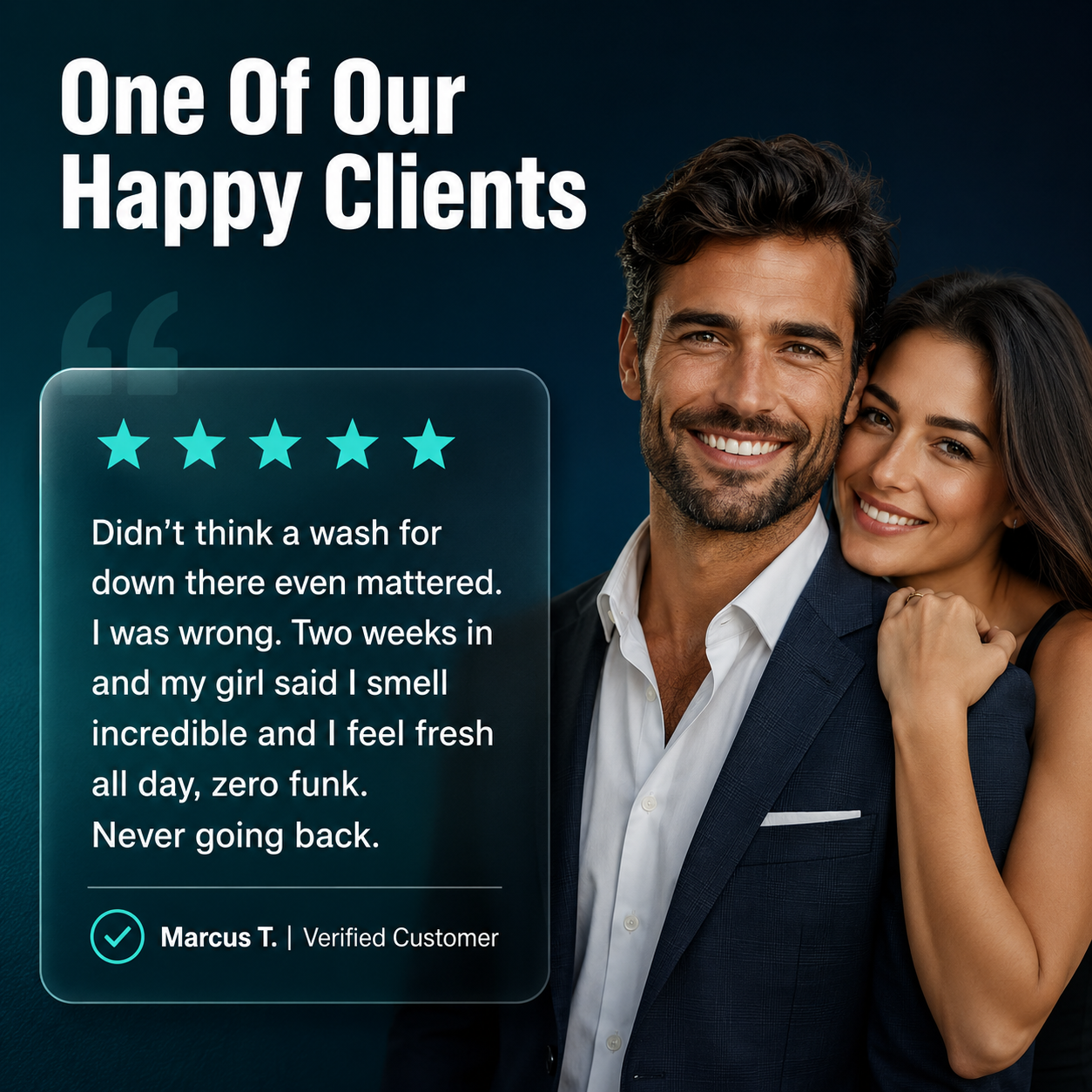 Man Code - stay fresh, clean, and confident down there